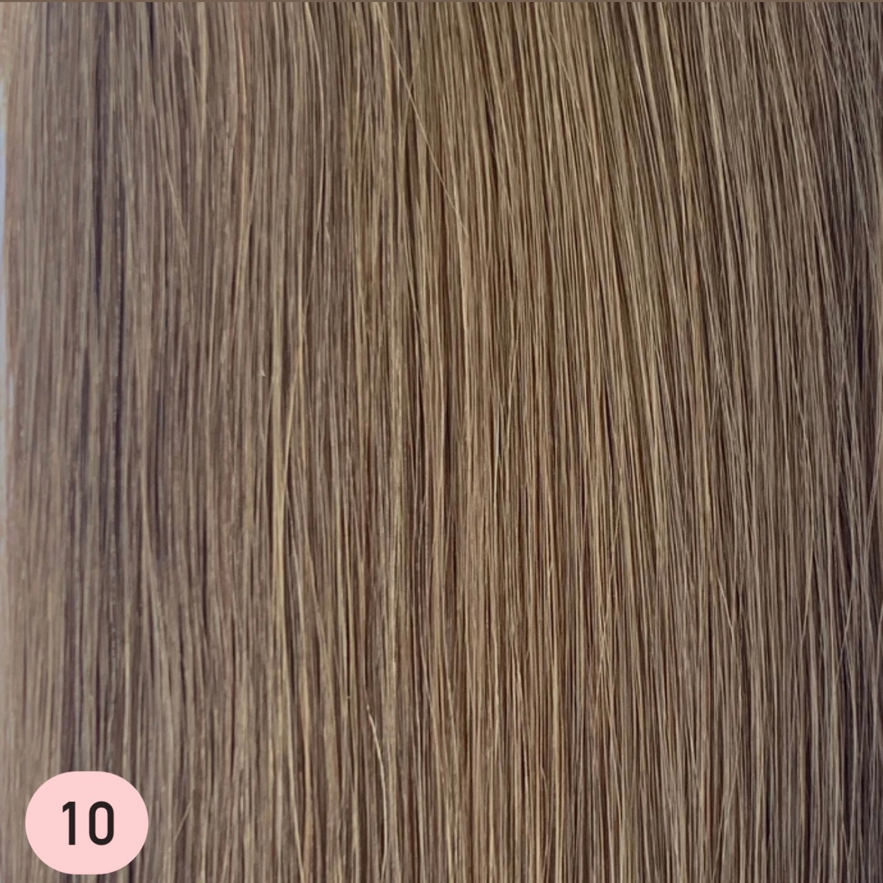 24" NATURAL ASH BROWN Russian Hair Tape Extensions 20pc